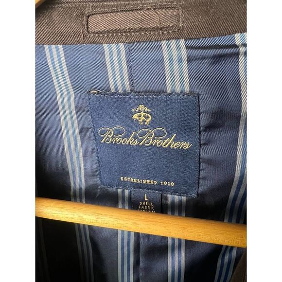Brooks Brothers Brown Cotton Blazer Men's Sz. L - Picture 2 of 8